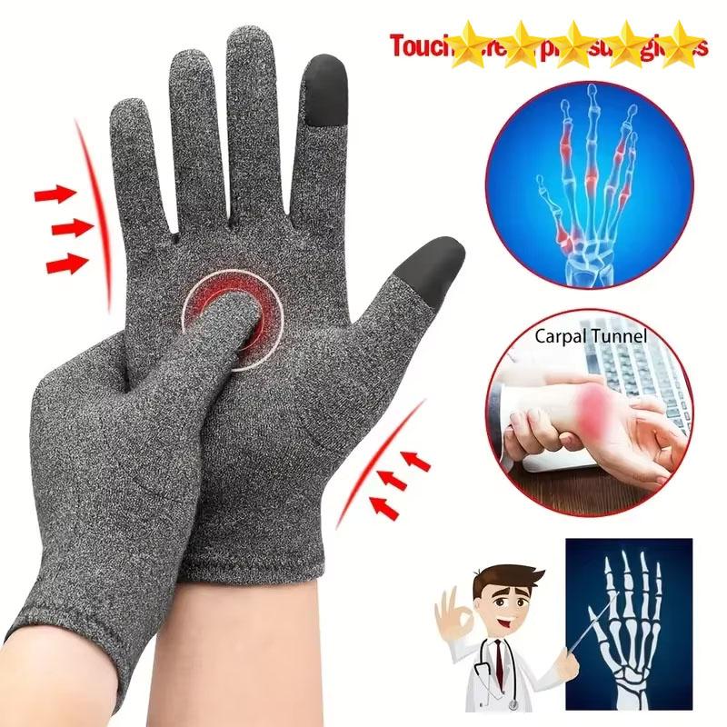 Winter Cycling Gloves Touch Screen Warm Arthritis Gloves For Men Women Cold Weather Protection