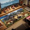 Wolf Color Mouse Pad Large Gaming Table Cushion Non-slip Laptop Tablet Big Mousepad XXL Mat Mini PC Playmat With Lock Edge