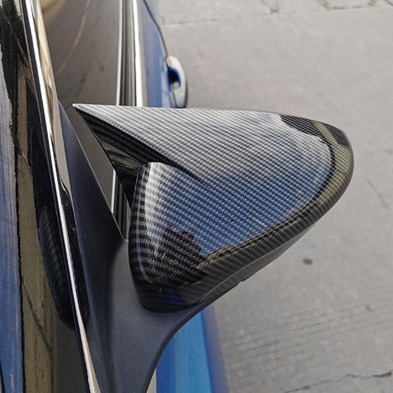 Vhodný kryt zpětného zrcátka pro 08-14 Ford Mondeo MK4 - Vzor karbonových vláken