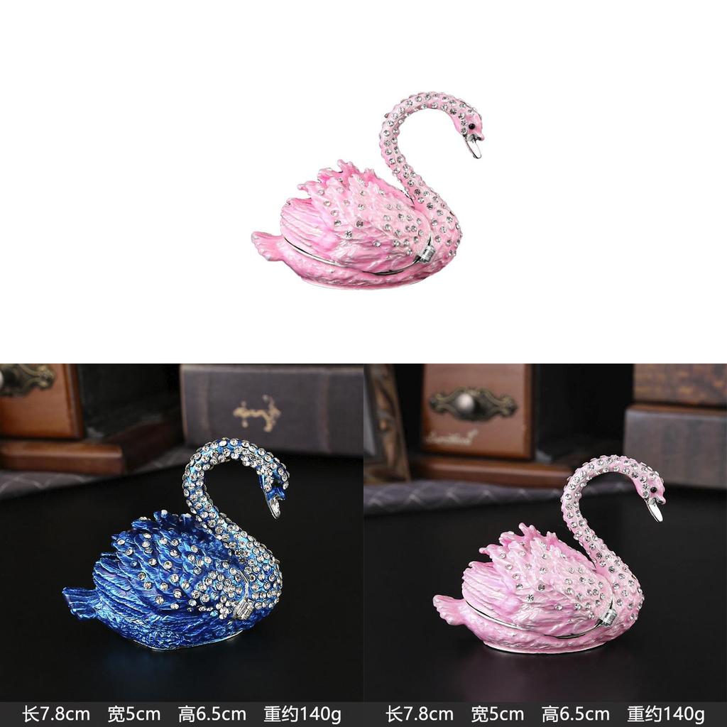 Jewelry Box With Enamel Finish For Home Decor Storage