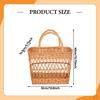 Camping Picnic Basket with Handles for Organizing Essentials
