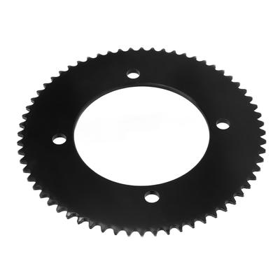 Pignone posteriore T8F 64T in acciaio a 4 fori, 90 mm, per catena di trasmissione posteriore, per fai da te, quad, bici, kart