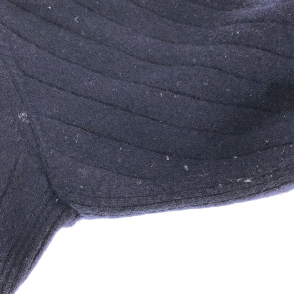 Burberry Made In Japan Sanyo Shokai Wool Blend Golf Long Sleeve V Neck Sweater Men's Used