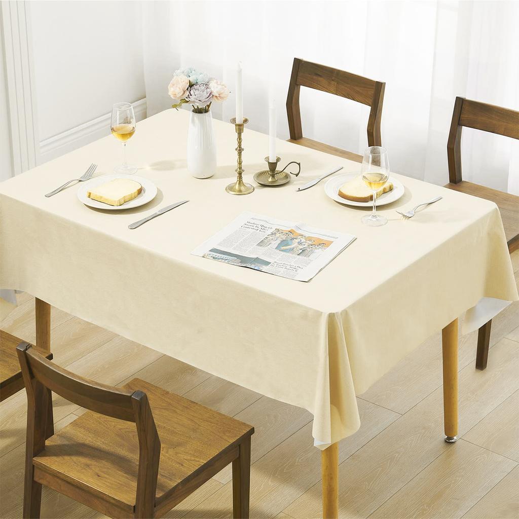 Mehrfarbige Einweg-Tischdecke, nordische Plattierungstischdecke, rustikale Tischdecke für Hochzeiten, Geburtstagsfeiern, Home-Hotel-Dekoration