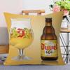 Duvel Beer Pillow Cushion Cover Pillowcase Living Room Sofa Home Decor