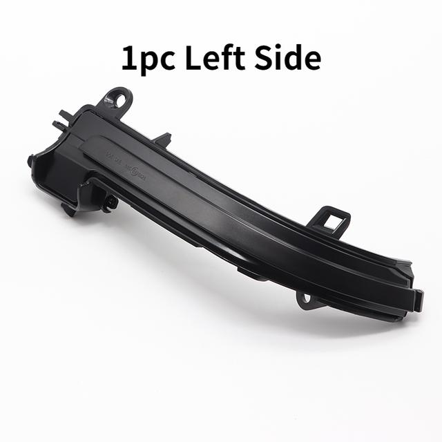 Für BMW 1 2 3 4 X1 M Serie F20 F30 F34 F36 E84 F87 i3 Dynamisch Schwarz LED Blinkerlicht Sequentielles Rückspiegellicht