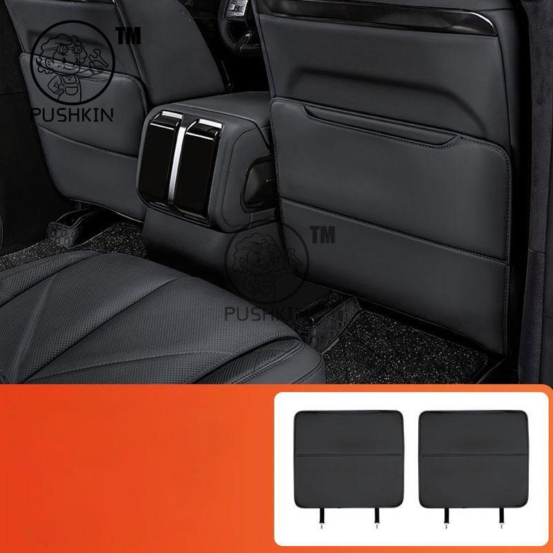 Auto Rücksitz Anti-Tritt-Abdeckungen Für BYD Leopard 8 DENZA B8 2025 Sitzrücken Trittschutz Schmutzabweisend Leder Innenraumzubehör