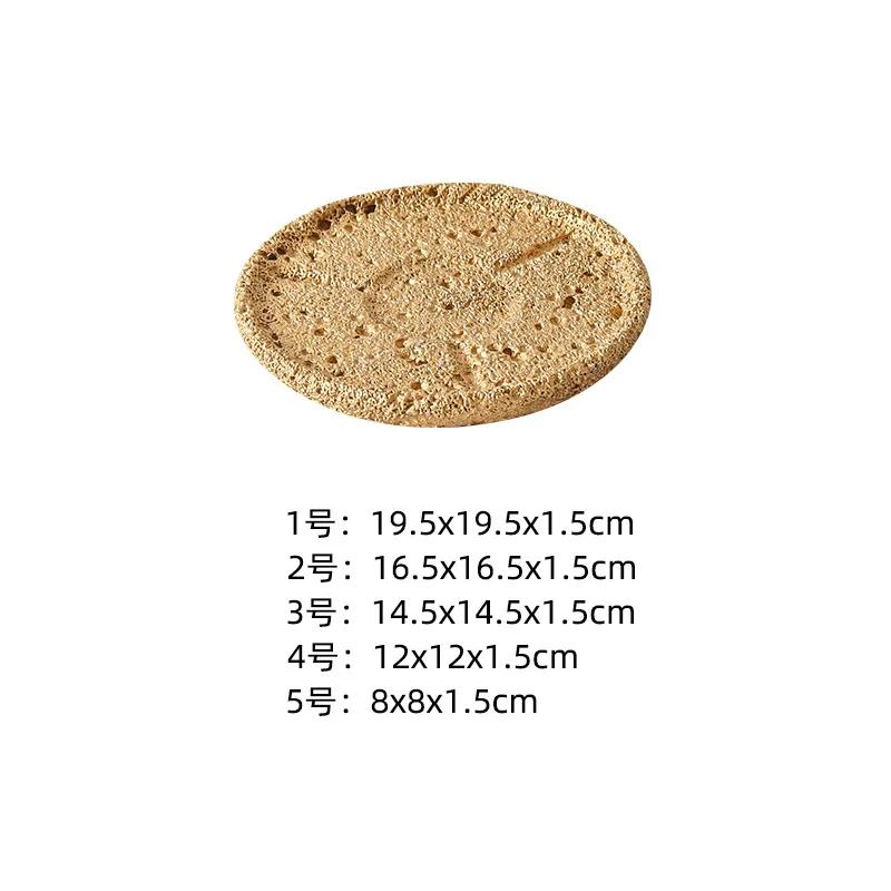 

Цветочный горшок из скандинавского цемента, простая индивидуальность, креативная имитация вулканического камня, комнатное суккулентное зеленое растение в горшке, цветочный горшок 9 x 9 x 8 cm