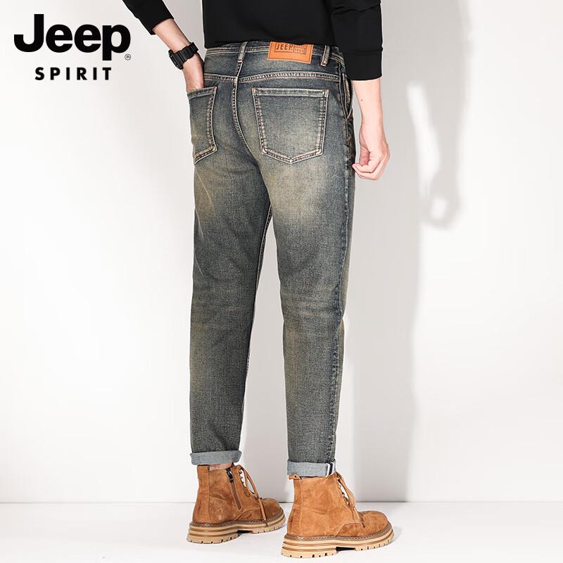 JEEP SPIRIT Men's Straight Fit Jeans