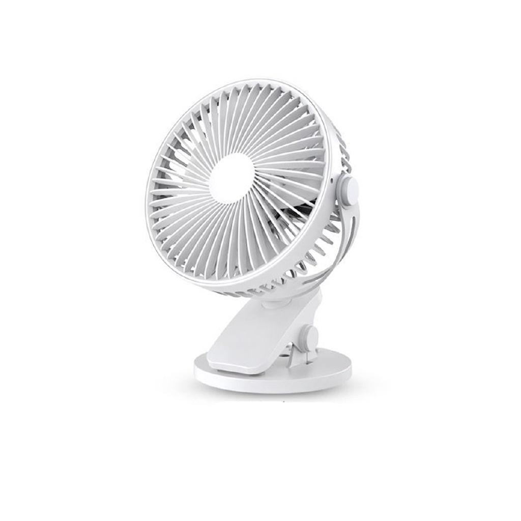 4/6 Inches Mini USB Clip Desktop Table Fan Portable Clamp 3 Speeds Desk Fan Rotatable Ventilator Strong Wind 5V