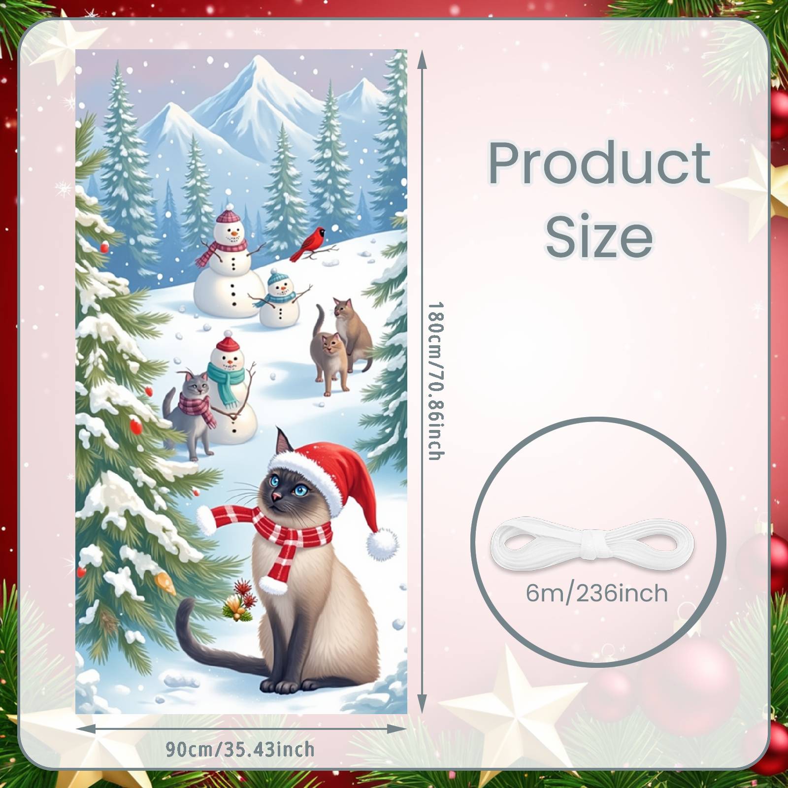 Праздничный Фон Снежная Сцена Рождественская Витрина Зимняя Витрина Птица Кардинал Праздничный Баннер Для Праздничной Фотосессии Декор Помещения