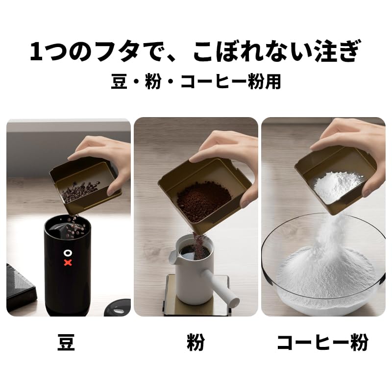 Coffee Scale PRO Precision Digital Espresso Scale with LED Hidden Portable and Compact for Coffee Baking Notched Lid for Easy Pouring - 0.1g Timer,