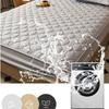 1pcs Waterproof Thickened Fitted Sheet Cotton Quilted Bedspread Full Package Mattress Protective Cover Anti Slip and Dustproof Covers Home Textiles