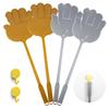 Durable Fly & Mosquito Swatter with Thickened Extended Handle, Non-Rotten Plastic, Large Manual Swatter for Household Use.