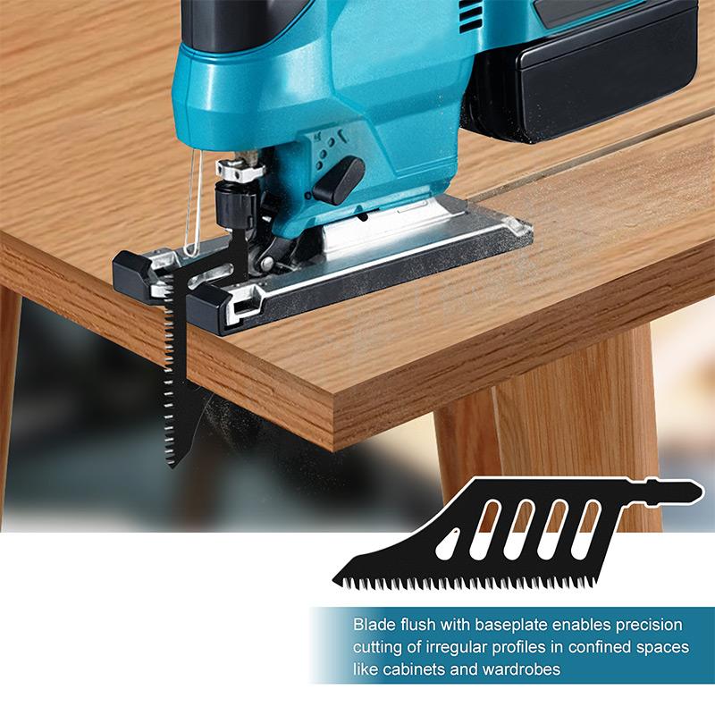 Irregular Curve Saw Blade T142HB,Precision Cutting Electric Wood Saw Tool,Spiral Saw Blade T-shaped Handle,Suitable For Wood DIY