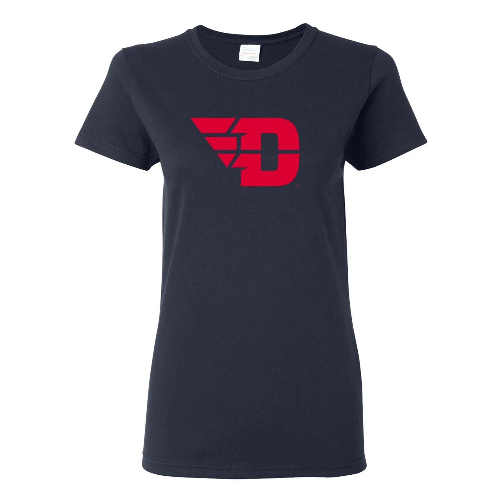 Dayton Flyers Primary Logo Women s T Shirt - Navy S