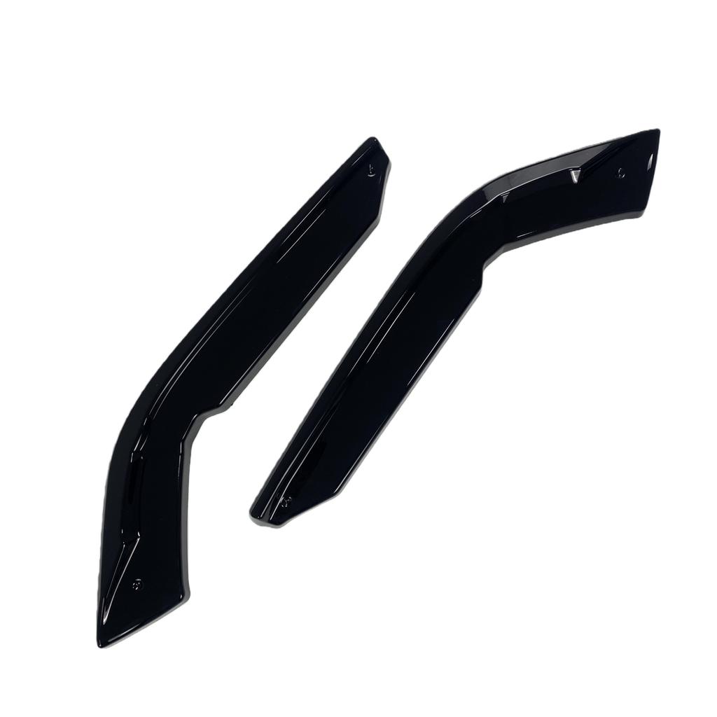 2Pcs Rear Bumper Side Splitters For BMW 4 Seria F32 Coupe M-Pack 435i 435d 2013-2020 Tuning Gloss Black Side Bumper Trim Bodykit