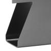 Upright Napkin Holder Boy and Girl Hollow Pattern Wrought Iron Metal Vertical Tissue Holder Desktop Storage Rack