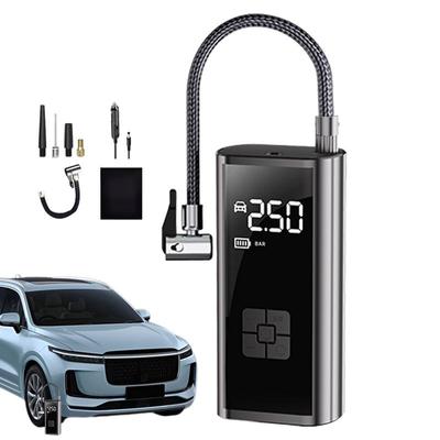 Digital Car Air Pump Compact Tire Inflator For Car Electric Cordless Automobiles Tire Pump With LED Lighting Design Outdoor