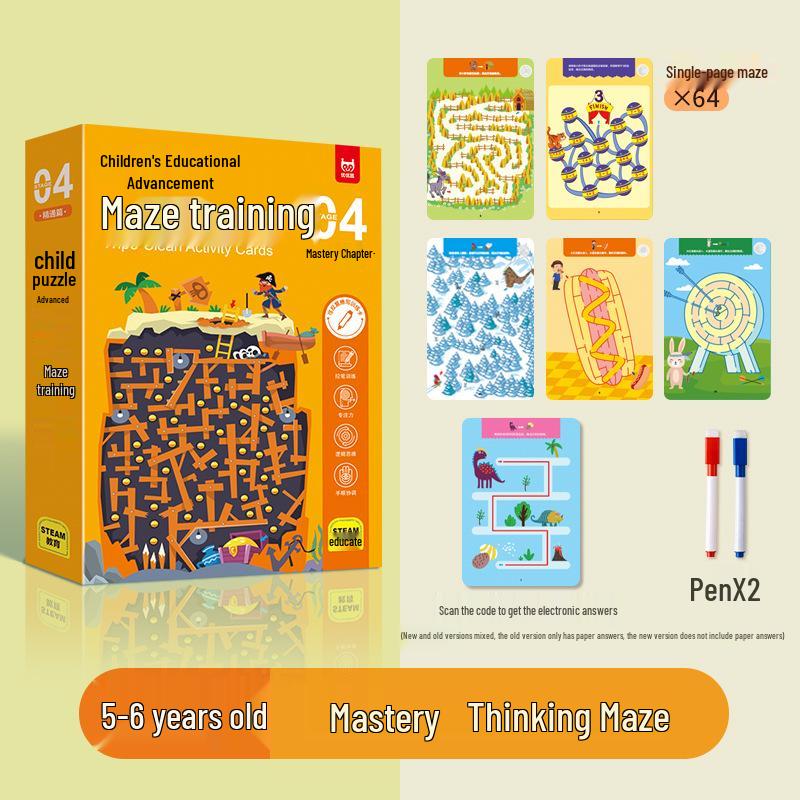 Children's Logic and Concentration Sudoku Maze Book: Early Education for Ages 3-6