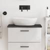 VidaXL Bathroom Countertop Dark Grey 60x30x2 Cm Treated Wood 3156197