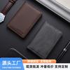 Slim RFID Blocking Card Holder Men Women Minimalist PU Wallet Multi-Slot Credit ID Case