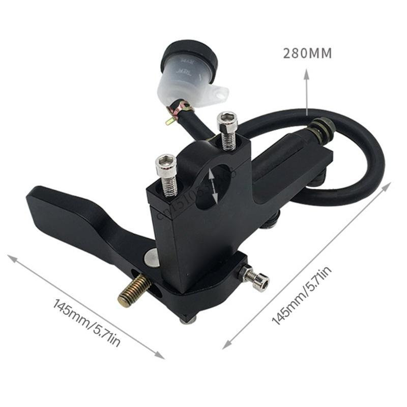 090E High Durability Aluminum Thumb Brake Set Racings Thumb Brakes Set for Motorcycle Stunt Performances & Competitive Racings