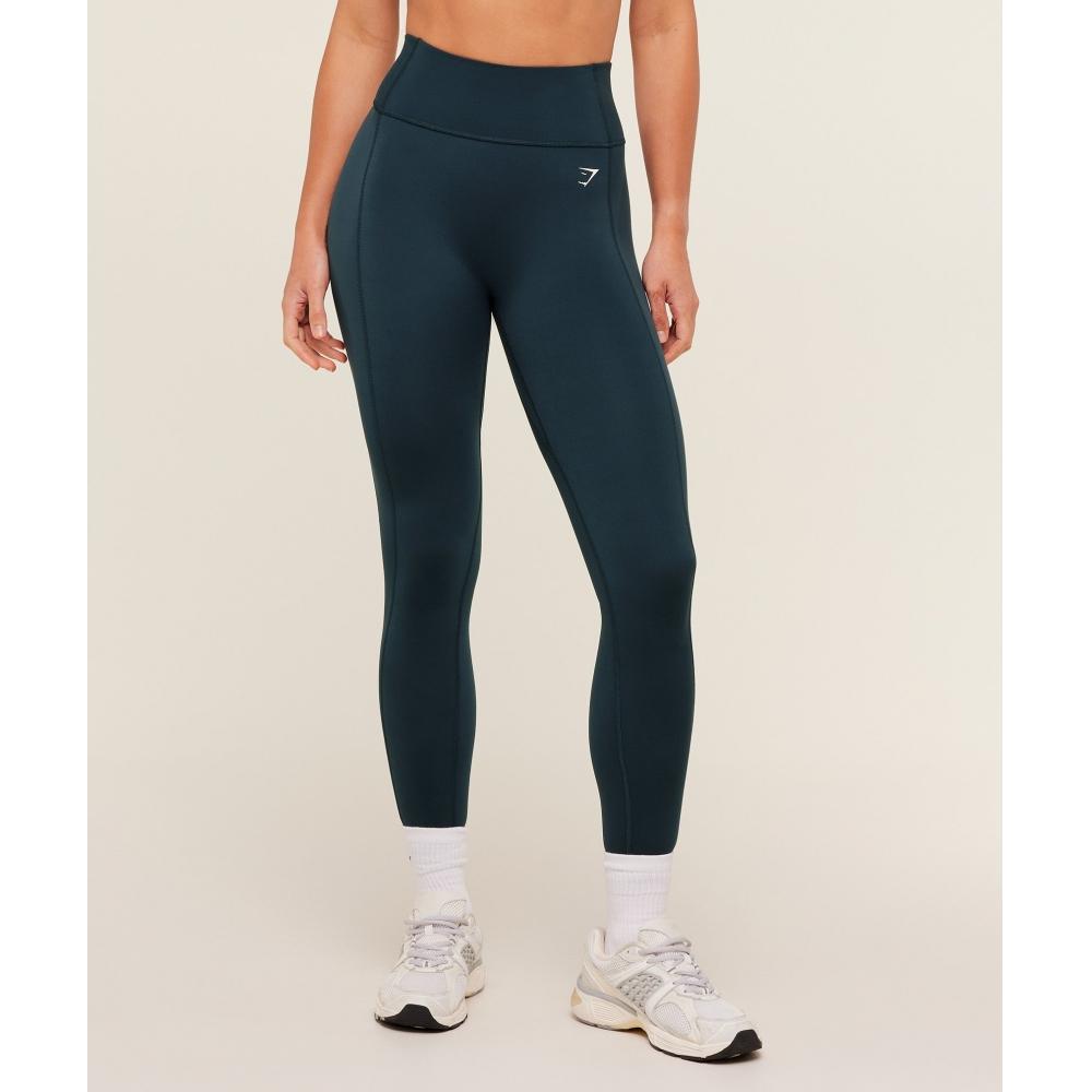 Gymshark Legacy Leggings Deep Petrol Blue B6b2l Udrl