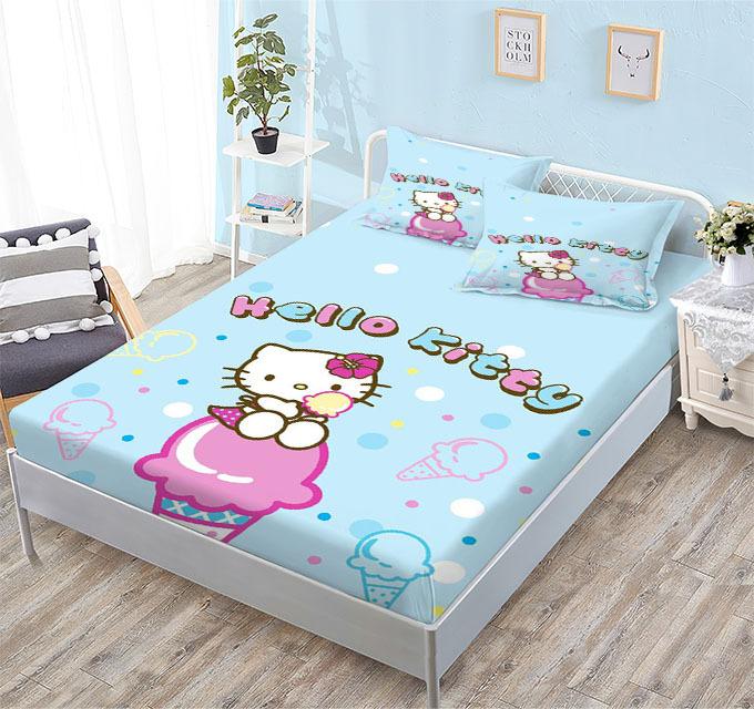 Kompleksowy Polerowany Materac, Nowy Rodzinny Uroczy Kreskówkowy Zestaw Trzyczęściowy Materac Dziecięcy