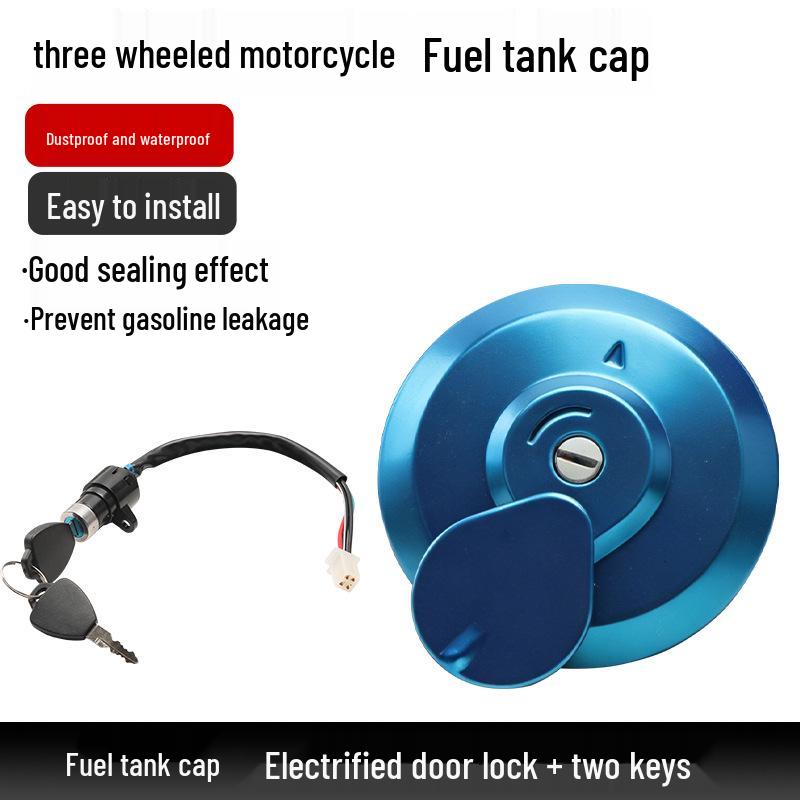 Dayun/Zongshen/Lifan/Loncin Motorcycle Tricycle Fuel Tank Cap & Ignition Switch Lock Set