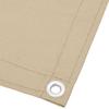 VidaXL Balcony Screen, Garden Privacy Screen, Protection Screen, Outdoor Terrace Privacy Screen, Beige 120x700 Cm 100% 4000186