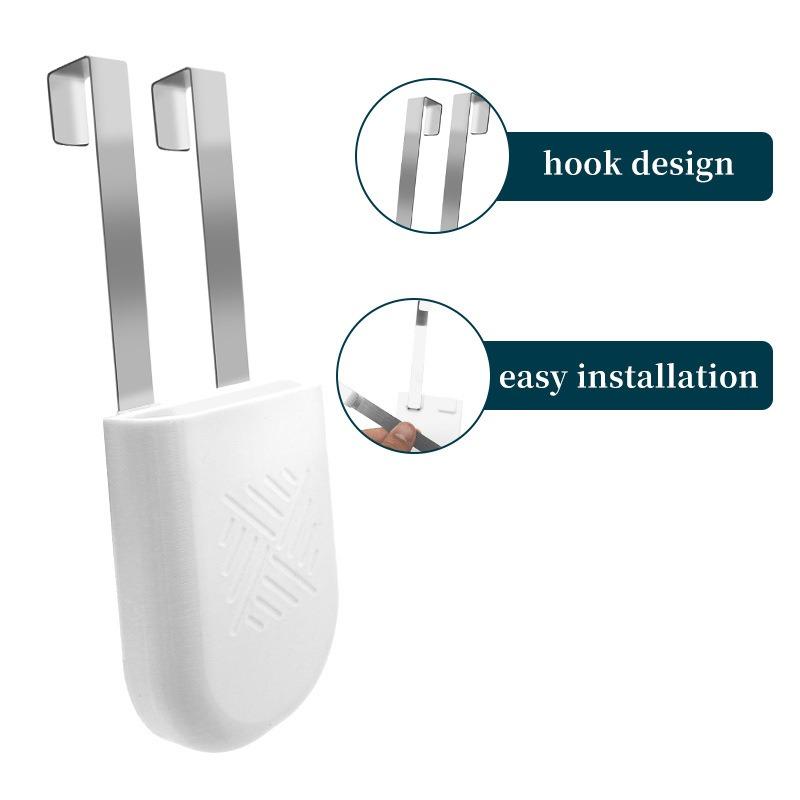 1PC household toilet water tank cleaning tablet bracket convenient hanging anti-pollution water tank inner wall shelf