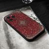 Persian Carpet Phone Case For Iphone 16 15 11 13 14 Pro Max 7 8 Plus X Xr Xs Max 12mini Black Shell Cover Case