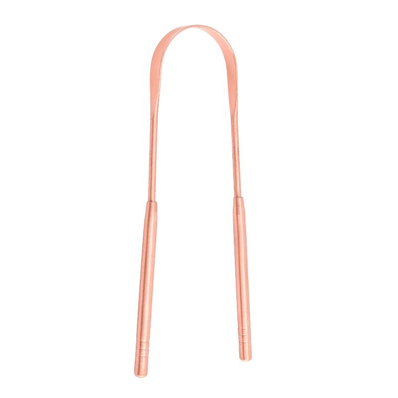 Pure Copper Tongue Cleaner and Scraper Set