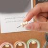 Map Thumb Tacks Map Pins Wood Plastic Materials Wooden Head Colorful with Metal Points Suitable for Craft Projects