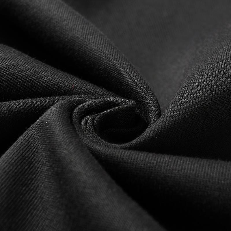 Adidas Logo Print Sport Crew Neck Sweatshirt Men Tops Black GP0918