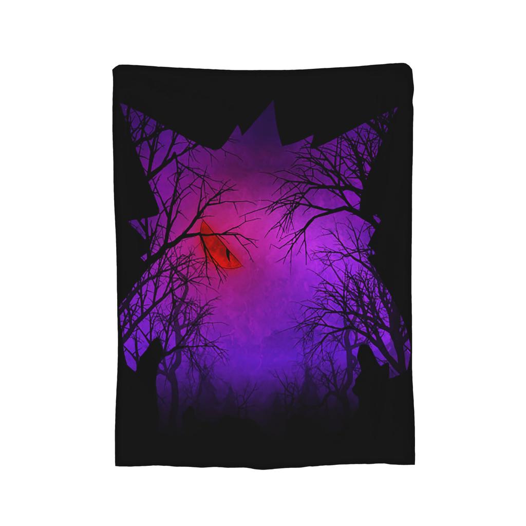 Pokemoned Lucario Type Fighting Steel Poster Blankets Fuzzy Vintage Soft Throw Blankets for Home Decoration,