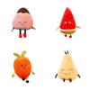 Cute Strawberry Watermelon Carrot Pear Plush Toy For Kids 25cm Height Gift