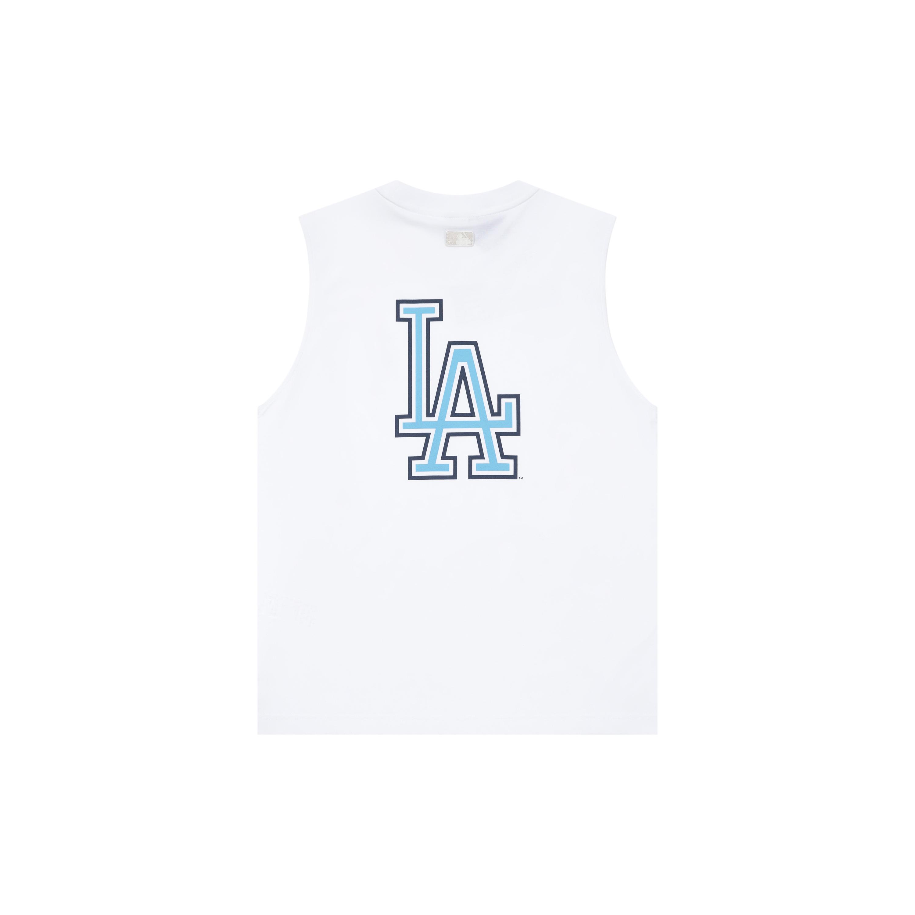 MLB Los Angeles Dodgers Tank Top Unisex White 3ATKB0233-07WHS XS