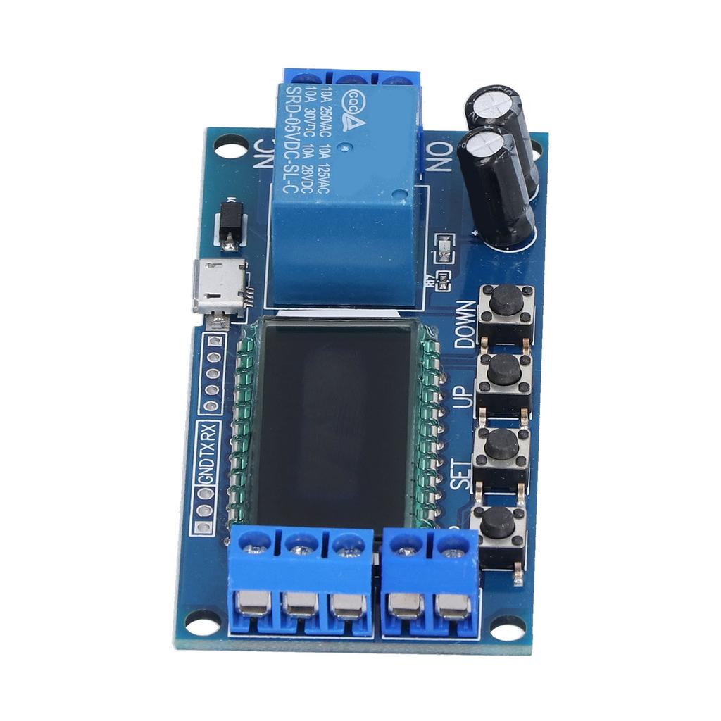 Relay Module LCD Delay Power Failure Cyclic Timing Electronic Components XYLJ02