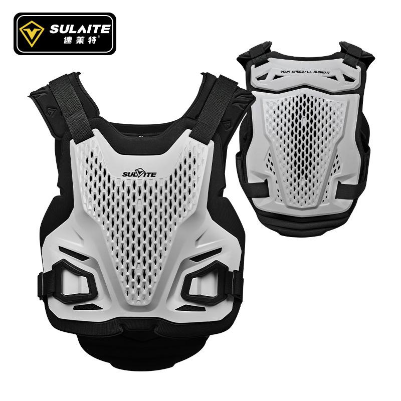 Motorcycle riding protective vest quick release external armor for off-road climbing back chest guard M