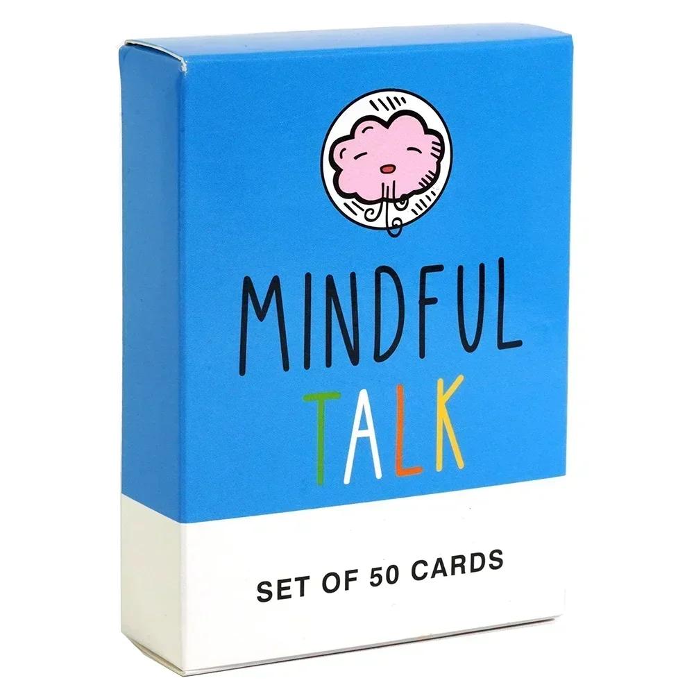 Mindfulness Talk Card Game Kids Mindful Cards for Children and Parents
