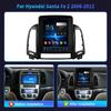 9.7" For Hyundai Santa Fe 2 2006-2012 Car Radio Multimedia Video GPS Android 14  carplay android auto Navigation CarPlay Monitor