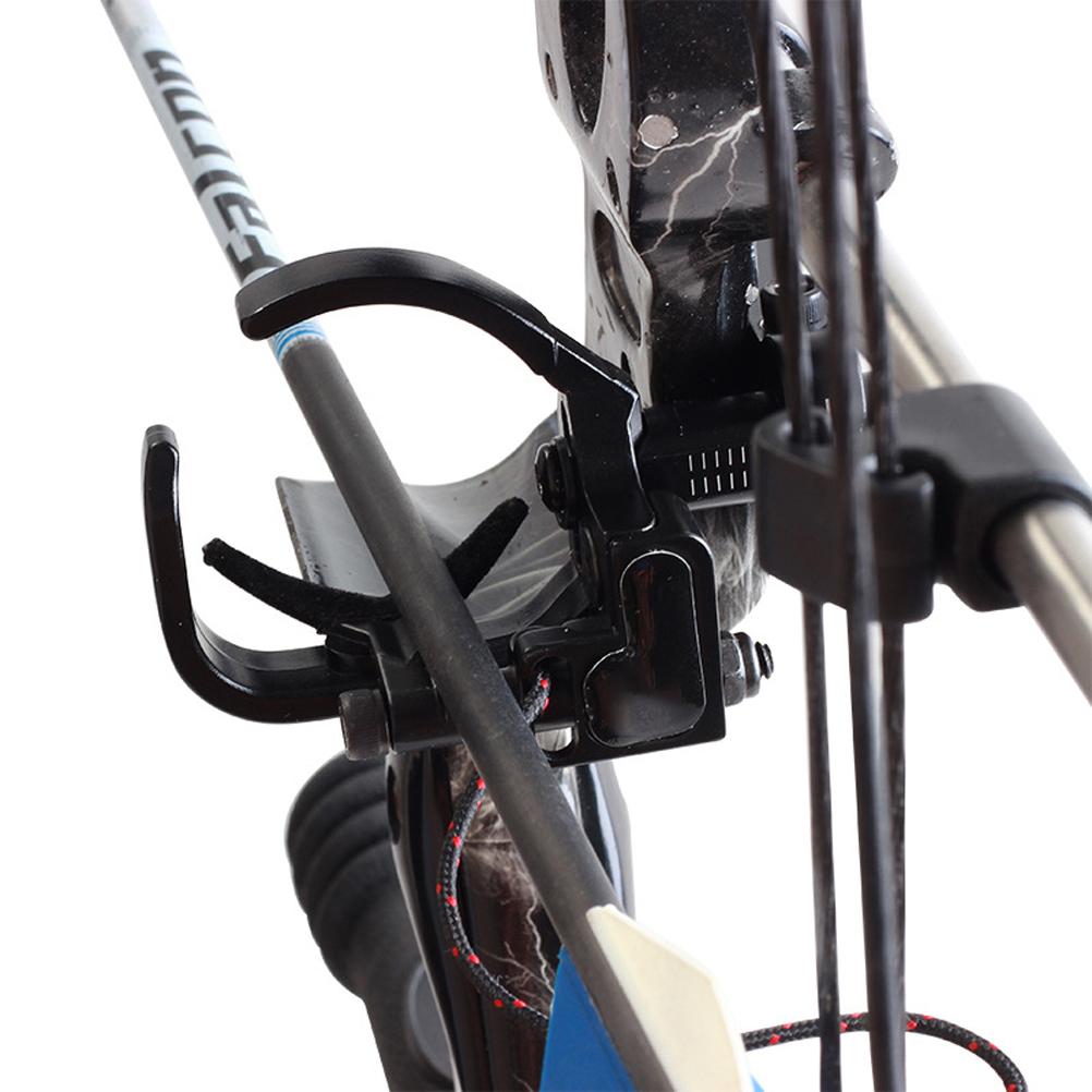 Drop Away Archery Arrow Rest JT823 Metal Adjustable Capture Arrow Rest with Buckle for Bow Outdoor Training Archery