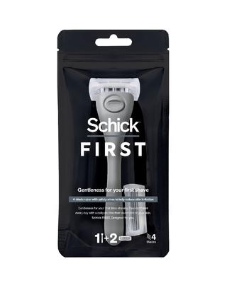 Chic First Ash Grey Handle + 2 Blades