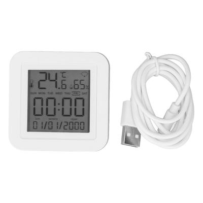 Smart Temperature Humidity Sensor USB Powered 0 Celsius  To 60 Celsius  0percent RH To 99percent RH Digital Hygrometer with