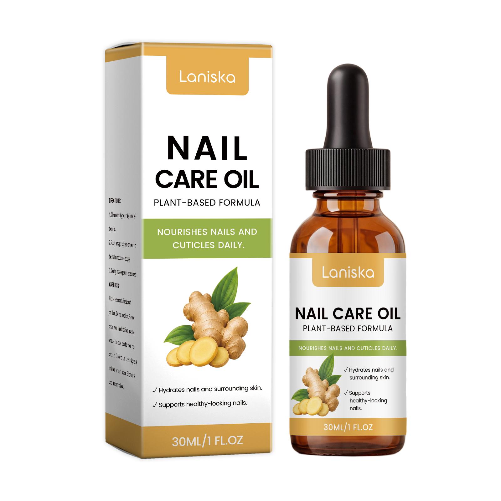 Laniska Gentle Nail Care Essential Oil Universal moisturizing and strengthening cream for hands and feet, nail surface care, cuticle and hangnail