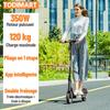 Electric Scooter Adult, 30-35km Range, 8.5" Ultra Light Foldable E Scooter,  350W Motor, 3 Speed Mode, TODIMART T3  for Adults and Teens,Smart App