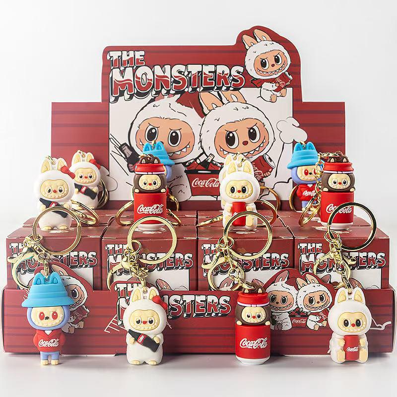 Populaire Kerst Abubu Pop Mart Poppen Ornament Blind Box Speelgoed