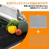 Foldable silicone draining divided draining for dish rack x mat, rack, over-sink use, space-saving, heat-resistant, non-slip, rust-resistant, (61 45.5